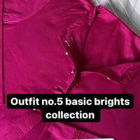 Image 2 of Spring/Eid collection- ruwaboutique brights- deep magenta
