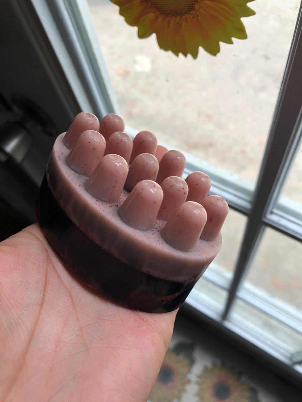 Pink clay/charcoal 