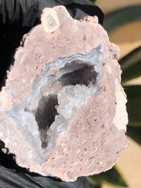 Image 5 of COCONUT GEODE (FACE POLISHED) WITH QUARTZ- MEXICO