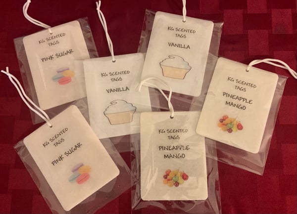 Image of KG Scented Tags (2 ea)