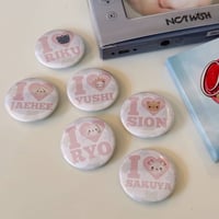 NCT Wish Button Pins