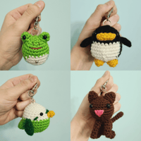 Image 1 of Custom animal keychain