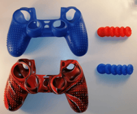 PS4 controller skin (free grips and lightbar sticker)