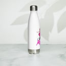 Image 3 of Signature Pink Lady Stainless Steel Water Bottle