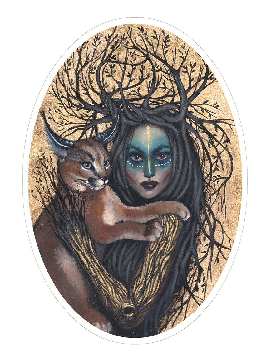Image of "Feral" Limited edition print