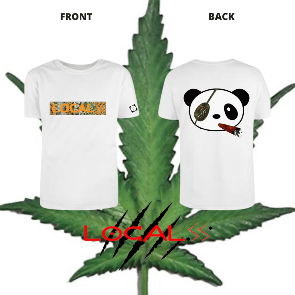 Image of 4/20 PANDA WOOD T SHIRT