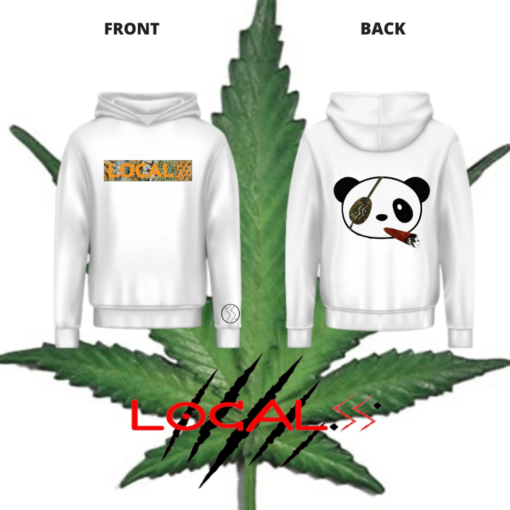 Image of 4/20 PANDA WOOD HOODIE 