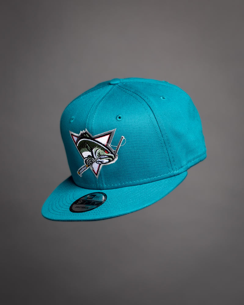 Image of Teal Hockey hat