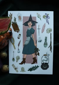 Image 1 of STICKERS SHEET ✹Witch stuff✹