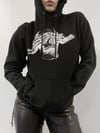 Peek-a-Boo premium pull over hoody Unisex