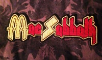 Mac Sabbath logo patch small