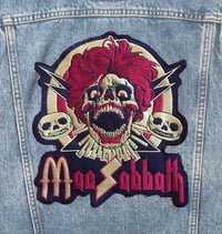 Image 1 of Mac Sabbath Giant full back patch