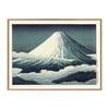 AFFICHE MONT FUJI, THE DYBDHAL CO.
