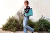 Sac Roddy blue blanc rouge chic stripes