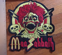 Image 2 of Mac Sabbath Giant full back patch