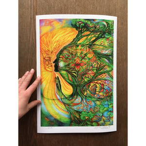 Image of GAIA A3 giclee paper print