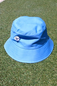 Image of the from the sky bucket hat in blue 