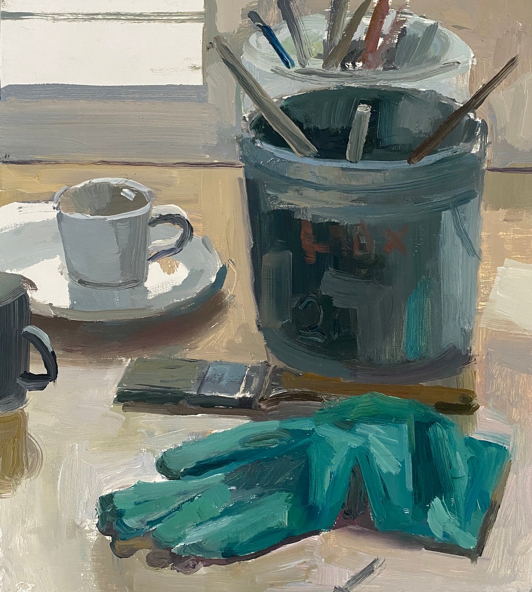 Painting Gloves fieldwork