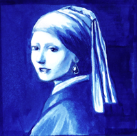 Girl with a Pearl Earring Vermeer Art Print