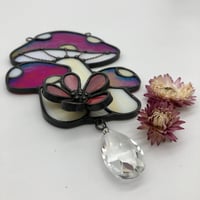 Image 3 of Mushroom trio with flower