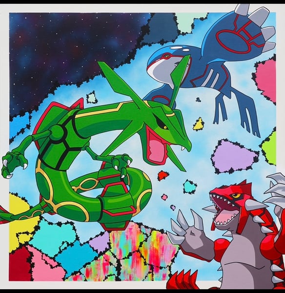 Image of ‘The Three’ Limited Print 30x30 (inches)
