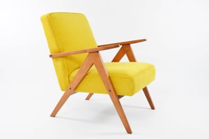 Image of Fauteuil KOMPAS jaune 