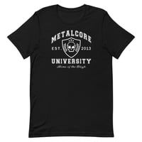 Image 1 of METALCORE UNIVERSITY T-SHIRT