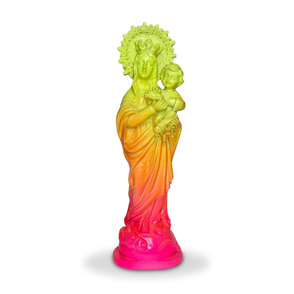 Image of Virgen de Chueca amarillo y rosa