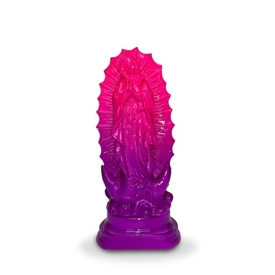 Image of Virgen de Guadalupe magenta y morado