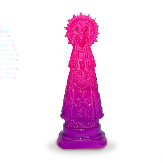 Image of Virgen de Malasaña magenta y morado
