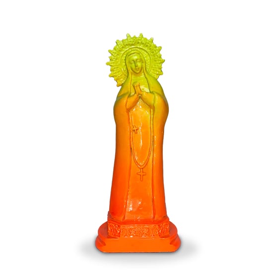 Image of Virgen de la Paloma amarillo y naranja