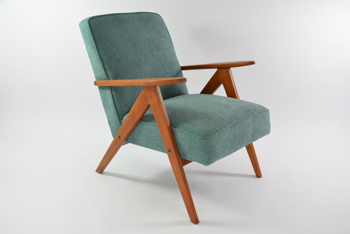 Image of Fauteuil KOMPAS vert océan