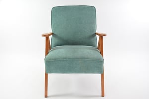 Image of Fauteuil KOMPAS vert océan