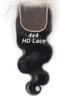 Image 2 of HD &Lace closure 4x4/5x5 