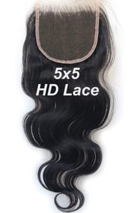 Image 3 of HD &Lace closure 4x4/5x5 