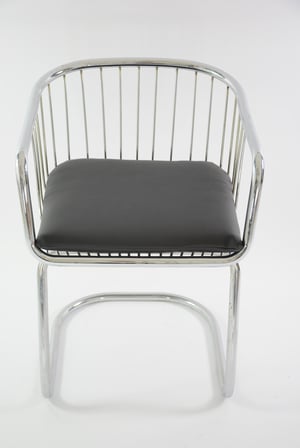 Image of Chaise chromée 70'