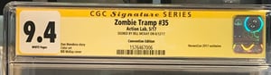 Zombie Tramp 35 Heroes Con Exclusive Regular CGC 9.4
