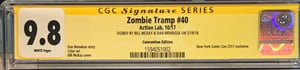 Zombie Tramp 40 NYCC Exclusive Regular CGC 9.8