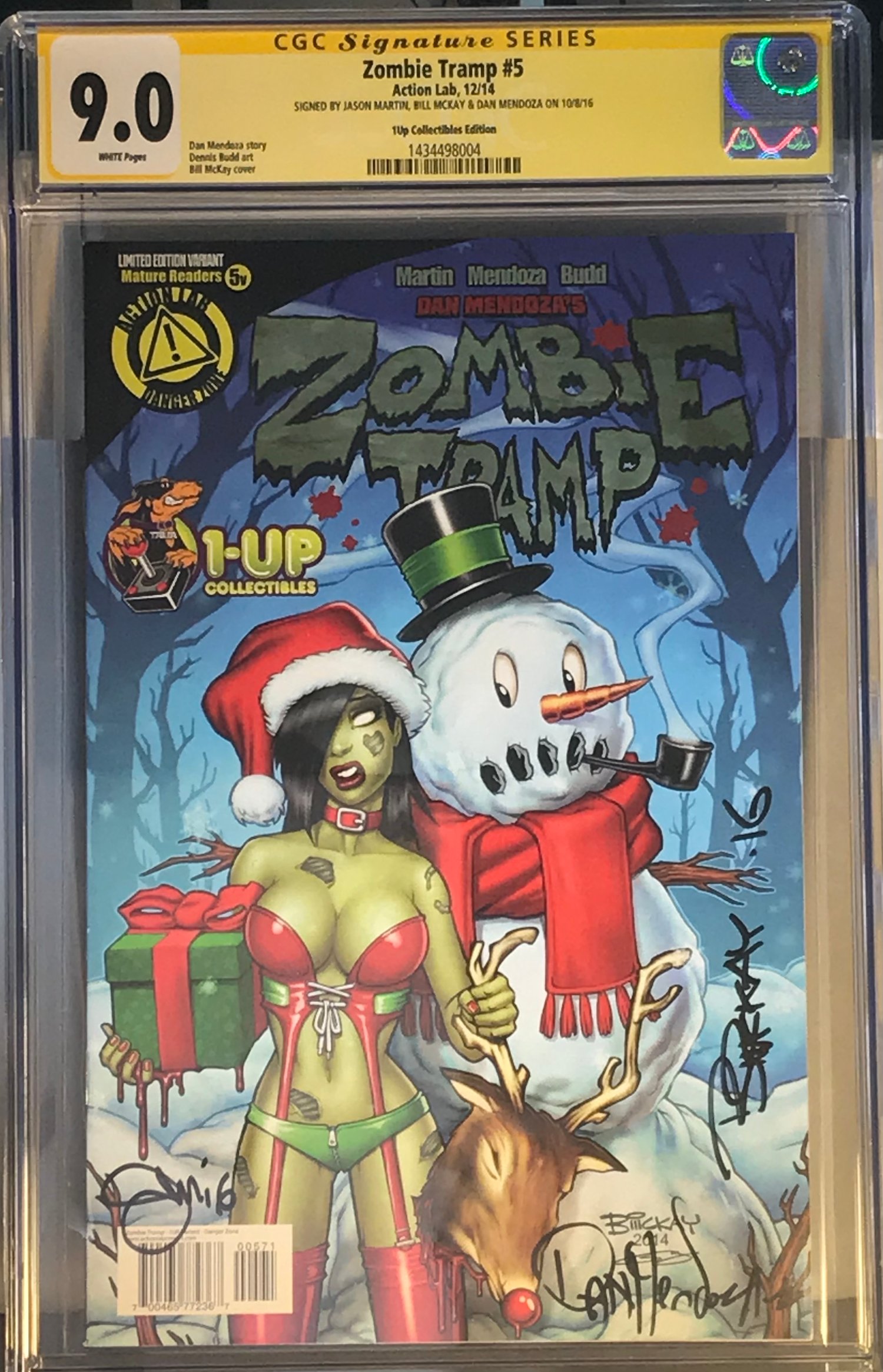 Zombie Tramp 5 1-UP Exclusive  CGC 9.0