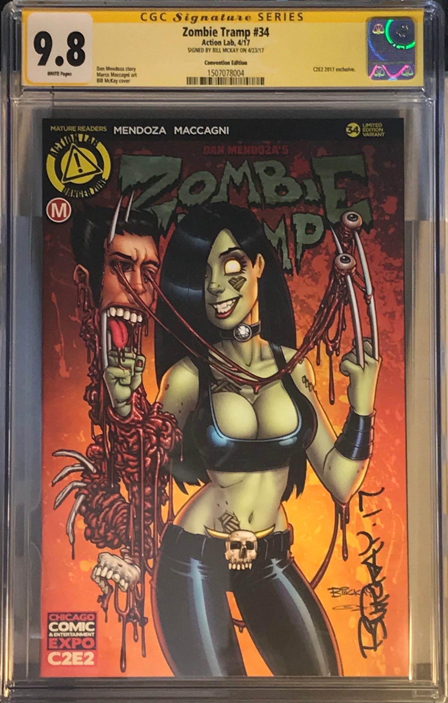 Zombie Tramp 34 C2E2 Exclusive CGC 9.8