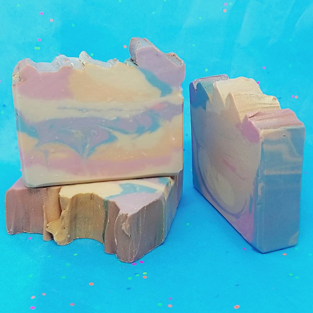 Image of Unicorn Cake Batter Artisan Goat Milk Soap
