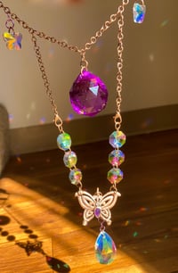 Image 3 of jaunt wraps collab electroformed butterfly suncatcher 
