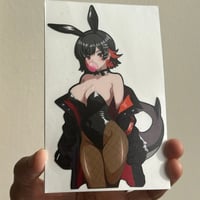 Image 1 of Bunny Ellen Joe Sticker Kisscut Sticker