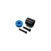 TOP-A Blue stem top cap and Aluminium light mount combo 