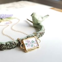 Image 2 of Lilacs in Bloom Necklace