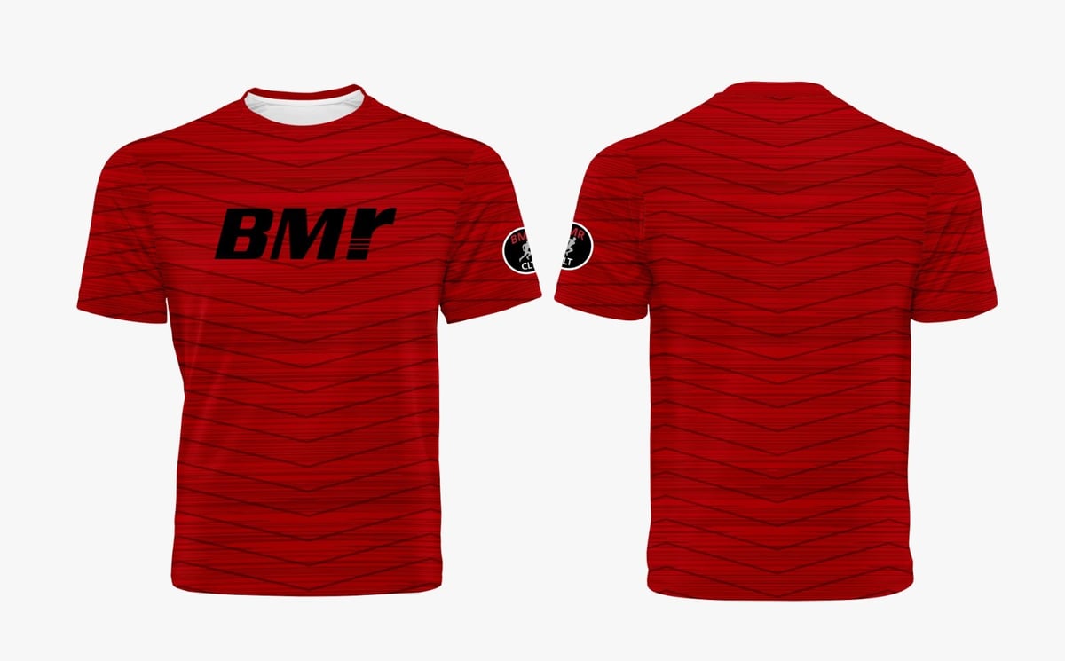 BMR Litespeed Tshirt Red- BMR 063