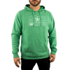 SC Wake Hooded Pullover Sweatshirt - Green