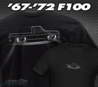 Image 1 of '67-'72 Ford F100 Bumpside Truck T-Shirts Hoodies Banners