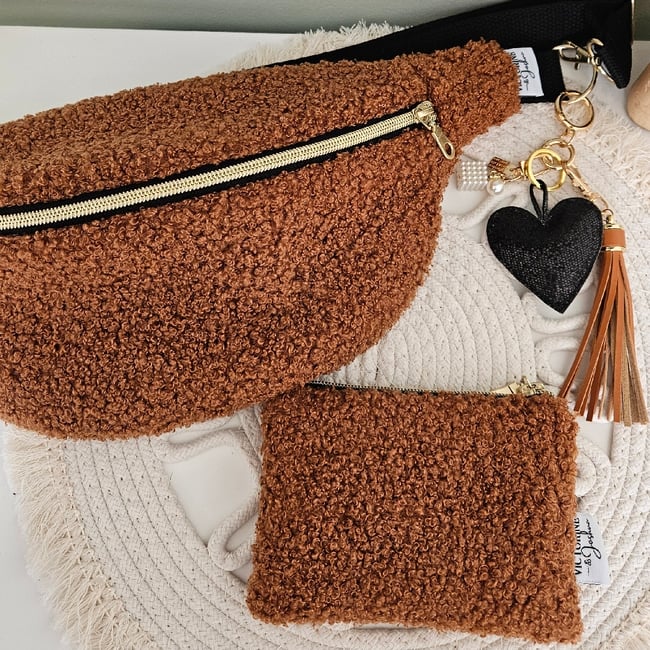 Collection bouclette camel