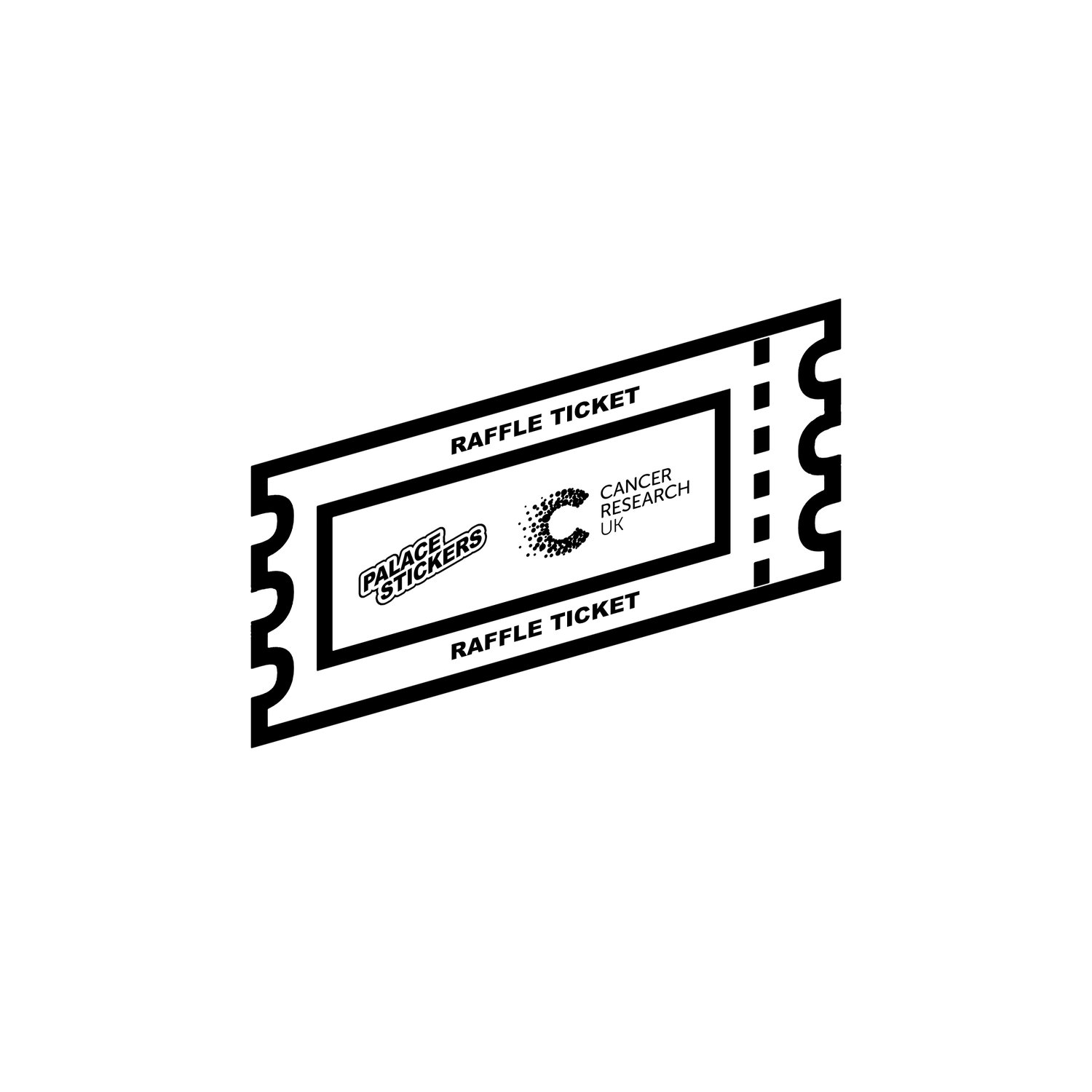 Image of Crystal Palace Raffle Ticket - Cancer Research